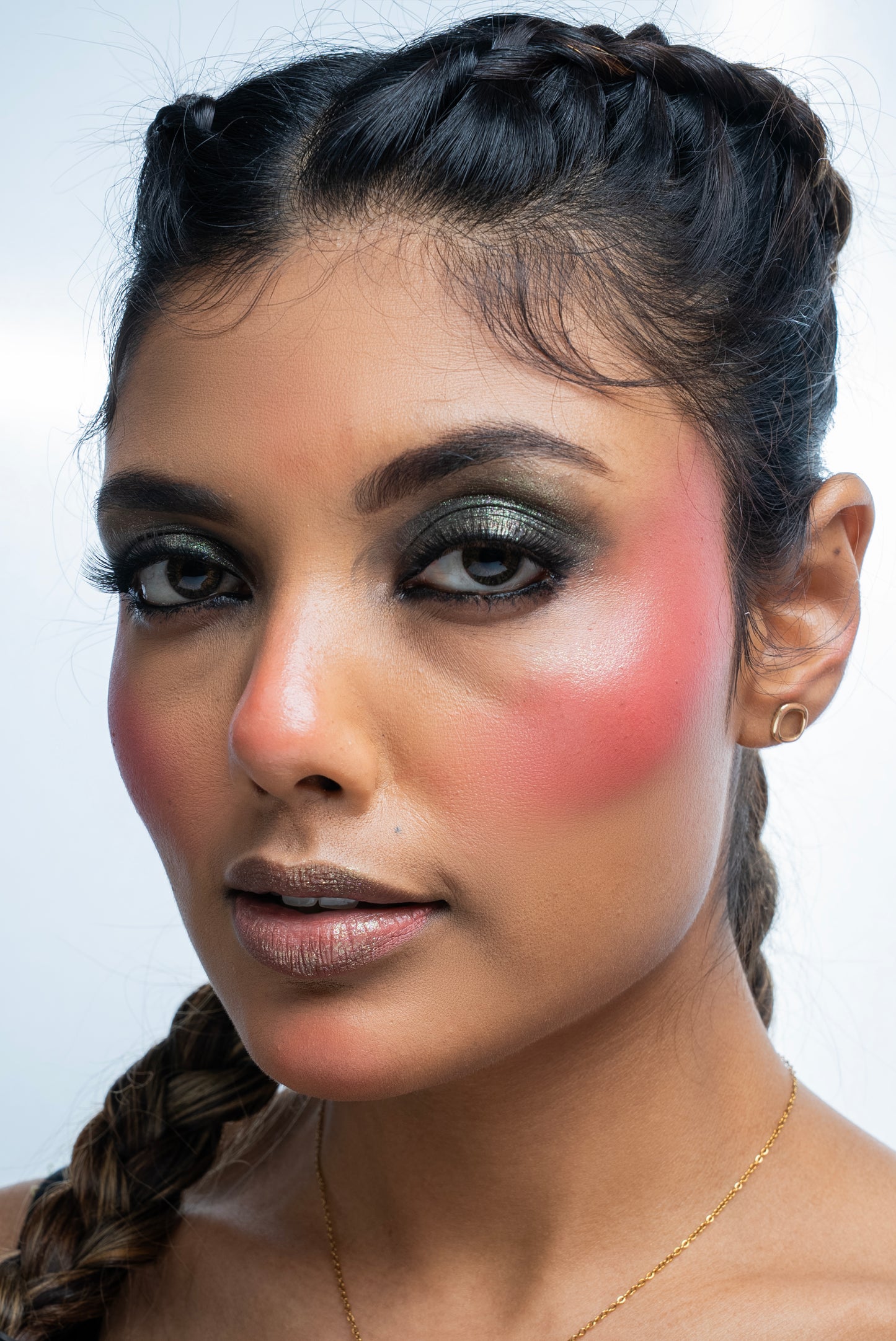 Coral silk petal