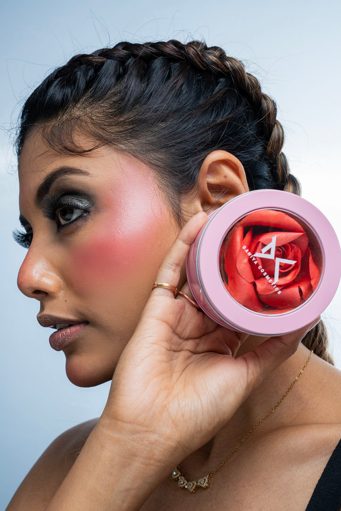 Coral silk petal